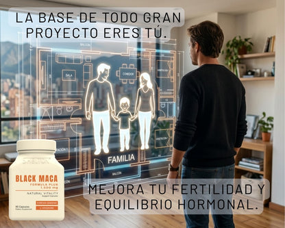 Black Maca (Maca Negra Peruana ) x 90 Cápsulas