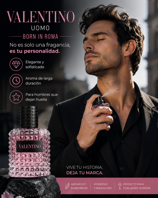 Valentino Uomo Born in Roma – Elegancia y Distinción Masculina