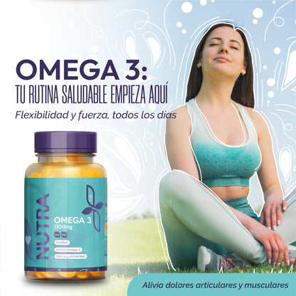 OMEGA 3 1200 MG X 60 SOFGEL- LIBRE DE MERCURIO