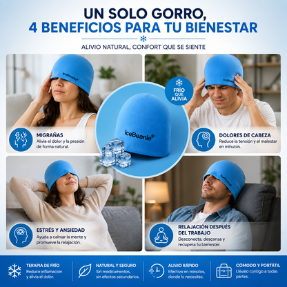 GORRO TERAPEUTICO (MIGRAÑA-ANTIESTRES)